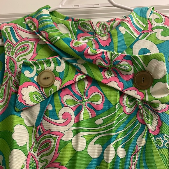 Vintage psychedelic dress - Picture 2 of 5